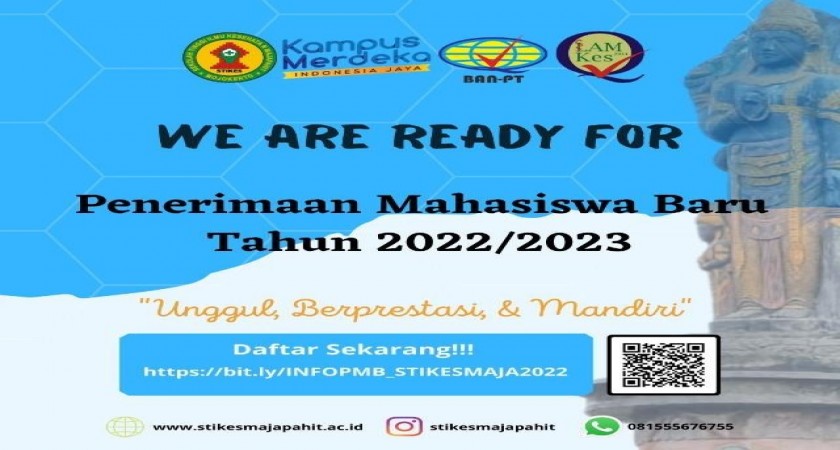 PENERIMAAN MAHASISWA BARU STIKES MAJAPAHIT TA 2022/2023