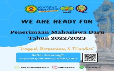 PENERIMAAN MAHASISWA BARU STIKES MAJAPAHIT TA 2022/2023