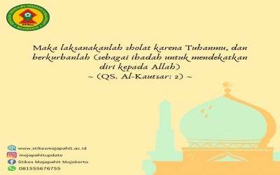 STIKes Majapahit Mengucapkan Selamat Hari Raya Idul Adha 1441 H